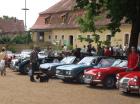 Oldtimer im Gutshof