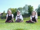 Die Hesselbergtracht ist wieder im Kommen - selbst bei Kindern