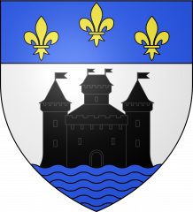 Wappen der Partnerstadt Bellac