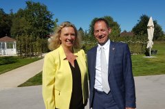 Kerstin Schreyer zu Besuch in Wassertrüdingen