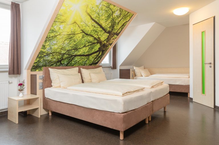 Radlhotel Mehrbettzimmer