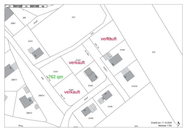 Lageplan Baugebiet Kappelbuck