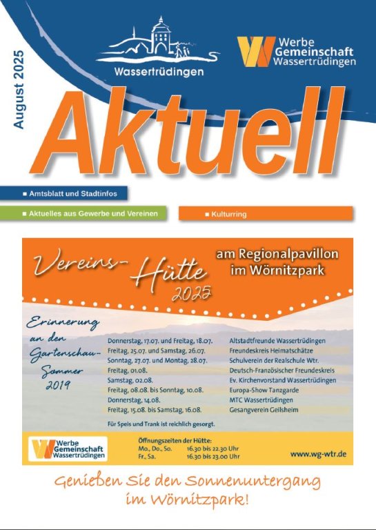 Wassertrüdinger Aktuell August 2025