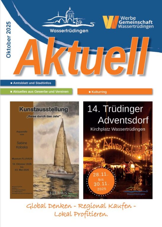 Wassertrüdinger Aktuell Oktober 2025