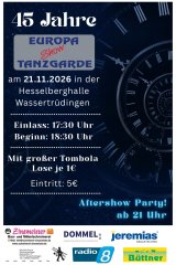 45 Jahre Europashow Tanzgarde 45 Jahre Europashow Tanzgarde