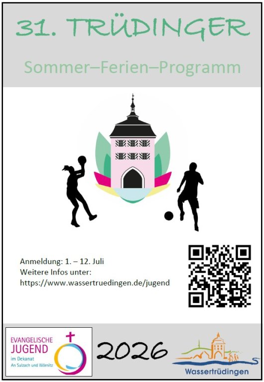 Plakat Sommerferienprogramm 2026 Plakat Sommerferienprogramm 2026