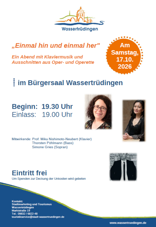 Plakat Konzert am 17.10.26 Plakat Konzert am 17.10.26